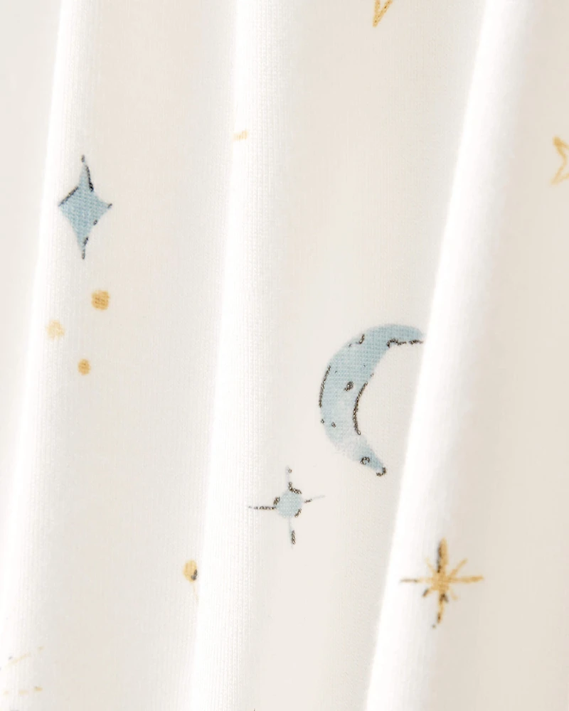 Baby 2-Pack Constellation PurelySoft Bodysuits - Yellow/Cream