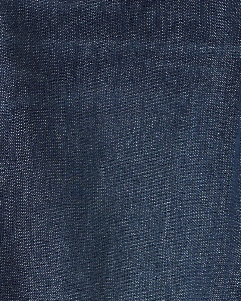Boys Denim Baggy Jeans - Dark Wash