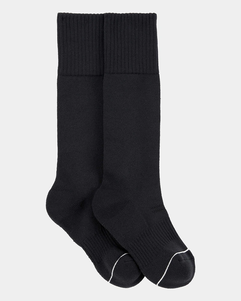 Kid Active Crew Socks - Black