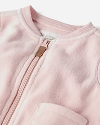 Baby Girl 3-Piece Recycled Fleece Set