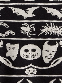 Boys The Nightmare Before Christmas Long-Sleeve Sweater - Black