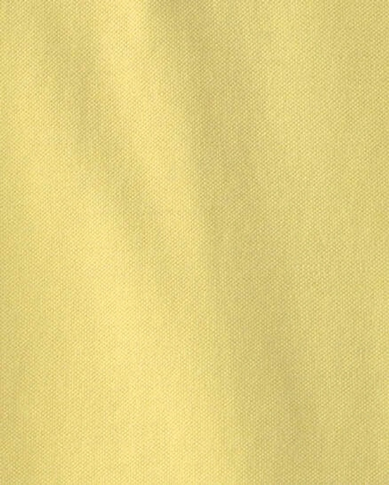 Toddler Boy Uniform Piqué Polo Shirt - Yellow