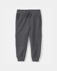 Toddler Boy French Terry Joggers - Grey