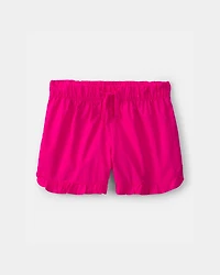 Girls Ruffle-Trim Shorts