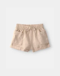 Baby Girl 2-Piece Tropical Beach Sleeveless Top & Short Set