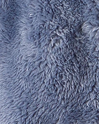 Baby Boy Sherpa Lined Long-Sleeve Hooded Zip-Up Jacket- Blue