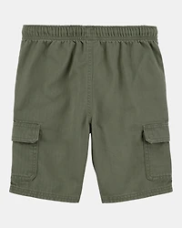 Kid  Cargo Utility Shorts - Olive