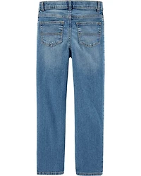 Kid Medium Wash Straight-Leg Jeans