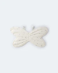 Toddler Girl Celestial Dress Up Wings - Cream/Silver