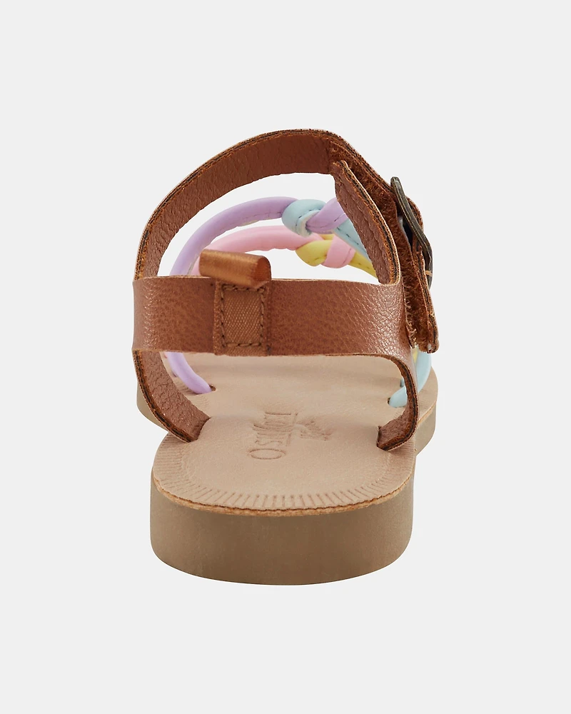 Toddler Strappy Pastel Sandals