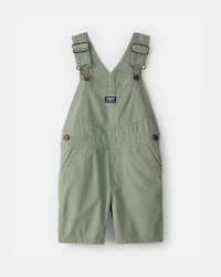 Toddler Boy Canvas Shortall - Olive