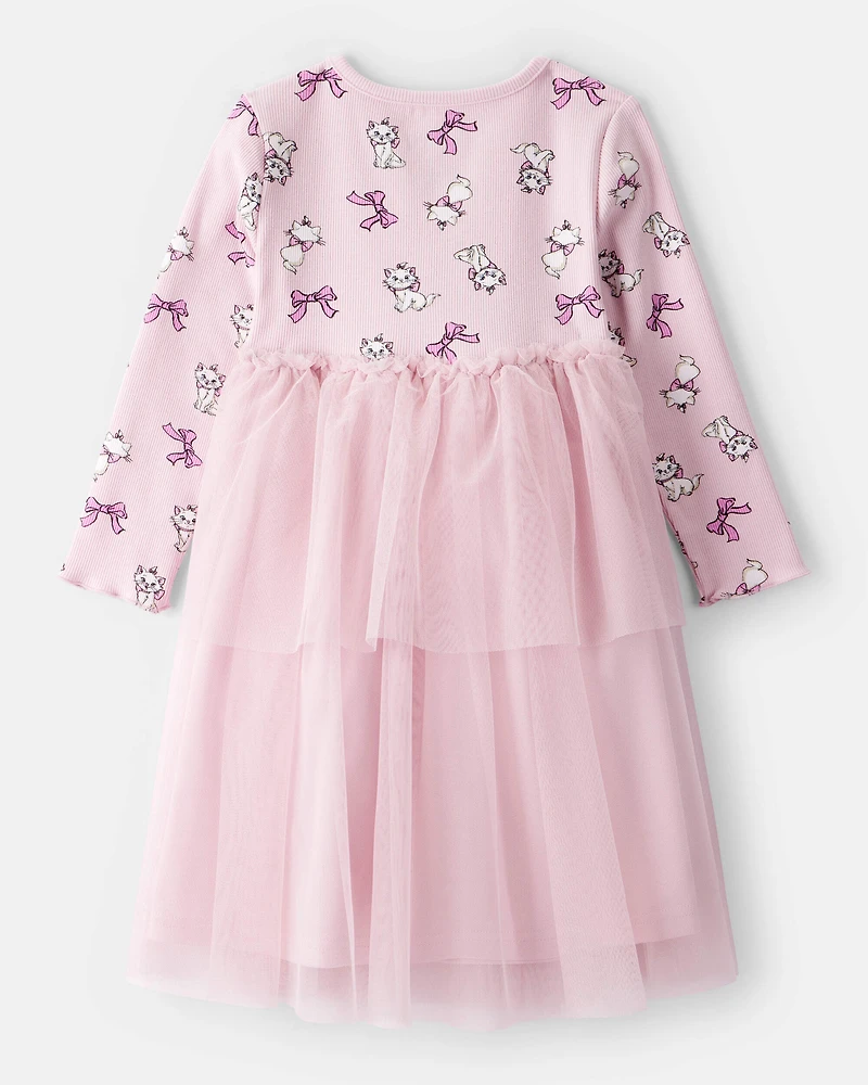 Toddler Aristocats Long-Sleeve Tutu Dress
