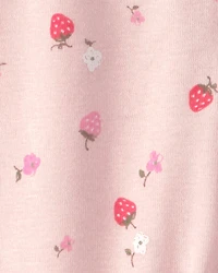 Baby Girl 2-Pack Strawberry Sleep & Play Pajamas - Pink