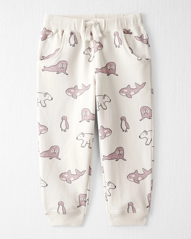 Toddler 2-Piece Set Made with Organic Cotton in Artic Friends Print