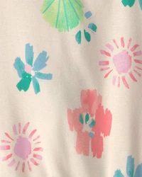 Baby Girl Summer Beach Sleeveless Romper