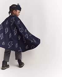 Toddler Lightning Bolt Dress Up Cape - Navy
