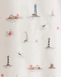 Toddler 2-Pack Organic Cotton Coastal Knit Tees