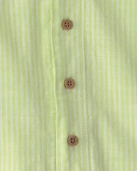 Baby Boy 2-Piece Top & Short Set - Green