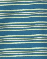 Toddler Boy Striped Short-Sleeve T-Shirt - Blue/Green