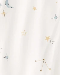 Baby Constellation 2-Way Zip PurelySoft Footie Sleep & Play Pajama - Cream