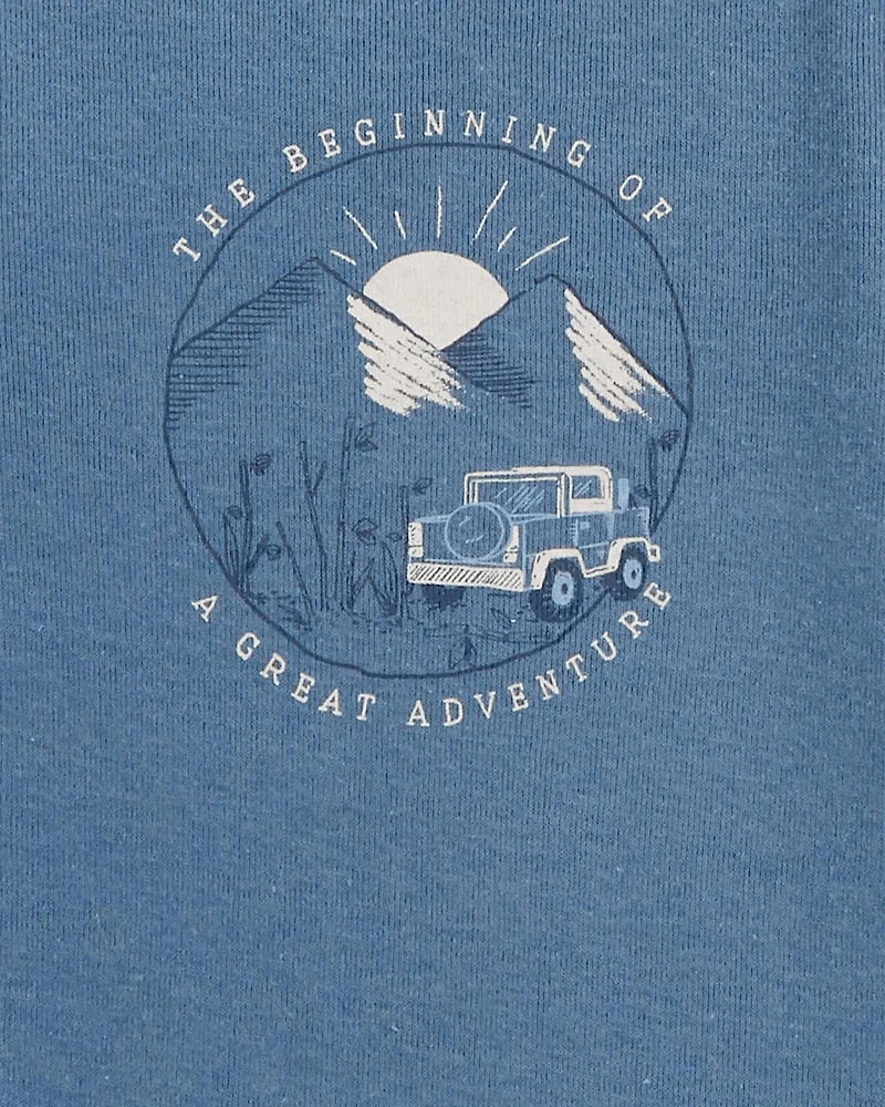 Baby -Piece Panda Print Bodysuits & Pants Set