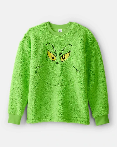 Adult Christmas Dr. Seuss™ The Grinch Pullover Sweatshirt - Green
