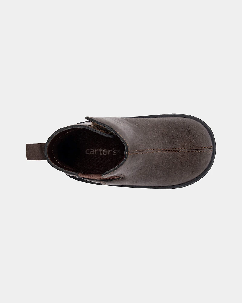 Baby Boy Every Step® First Walker Boots - Brown