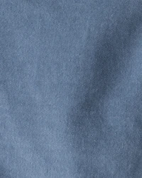 Baby Girl Velvet Flare Pants - Blue