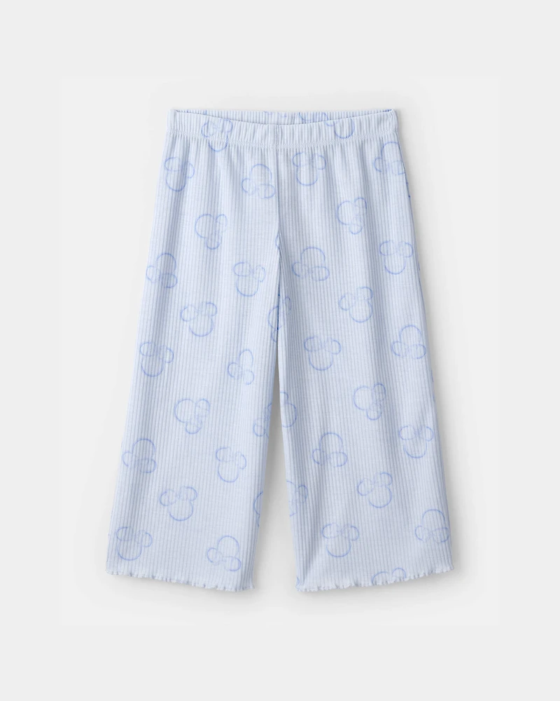 Toddler Girl 2-Piece Disney© Minnie Mouse Short-Sleeve Pajama Set - Blue