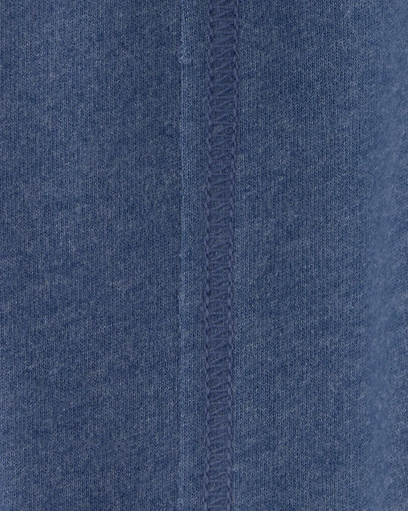 Baby Boy French Terry Joggers - Blue