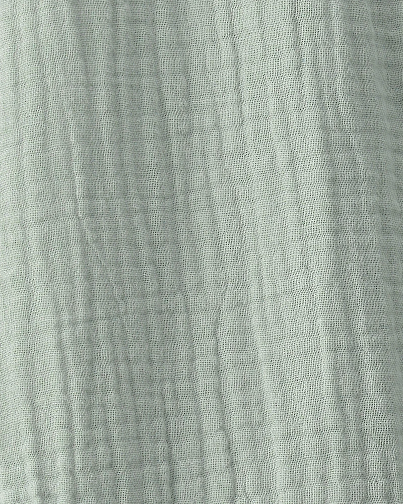 Toddler Girl Organic Cotton Gauze Dress