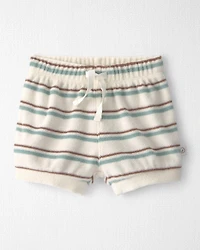 Baby 2-Piece Terry Top & Short Set Made with Organic Cotton in Stripes
