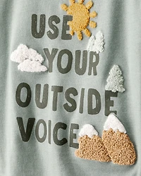 Baby Boy Outdoor Voice Short-Sleeve Graphic Tee - Green