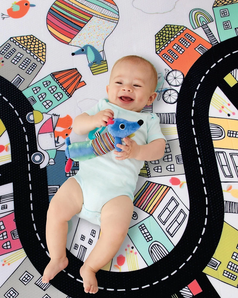 Doubleplay Reversible Playmat - Vibrant Village