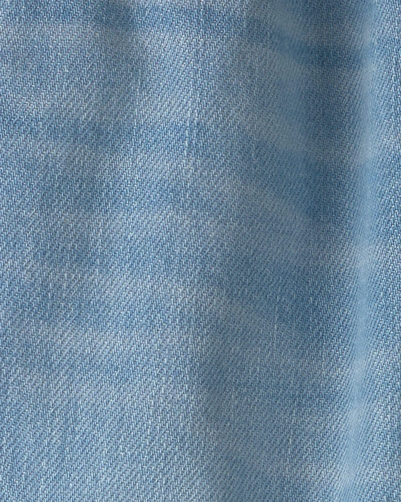 Baby Boy Wide-Leg Carpenter Jeans - Medium Wash