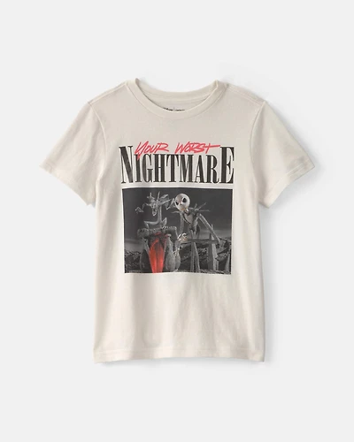 Boys Disney© Nightmare Halloween Graphic Tee - Cream