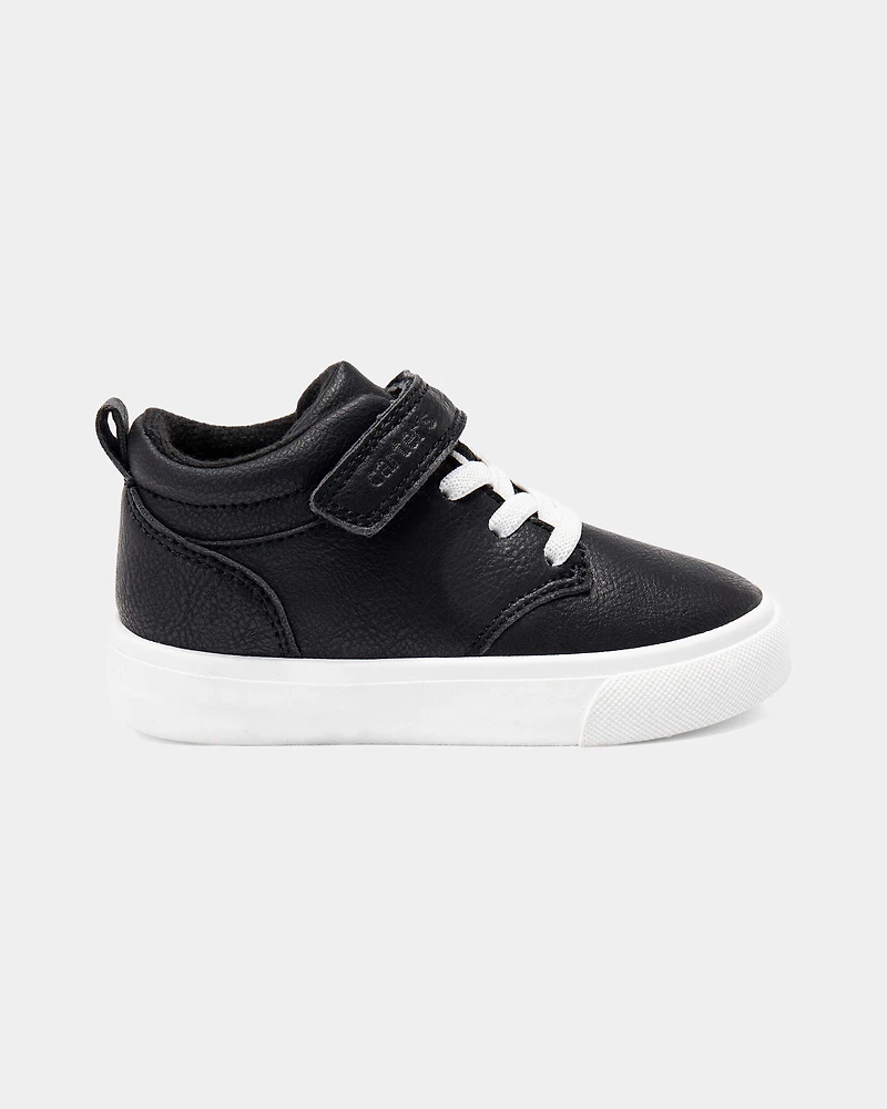 Toddler Boy Casual Sneakers - Black/White