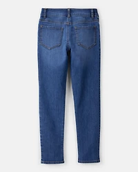 Girls Denim Skinny Jeans - Blue