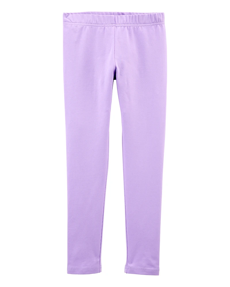 Kid Cotton Stretch Leggings