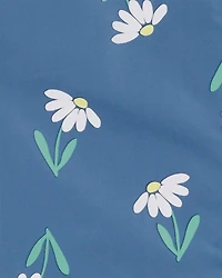 Girls Color Changing Rain Jacket - Navy