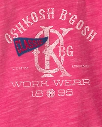 Toddler Boy OshKosh Workwear Graphic Tee - Red