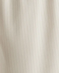 Baby Girl Ribbed Flare Pants - Tan