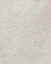 Baby Girl 2-Pack Pink & Grey Cotton Stretch Leggings