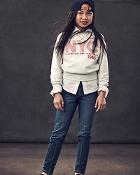 Girls Denim Skinny Jeans - Blue