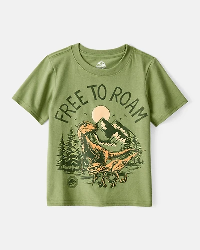 Toddler Boy Jurassic World™ "Free to Roam" Short-Sleeve Graphic Tee - Green