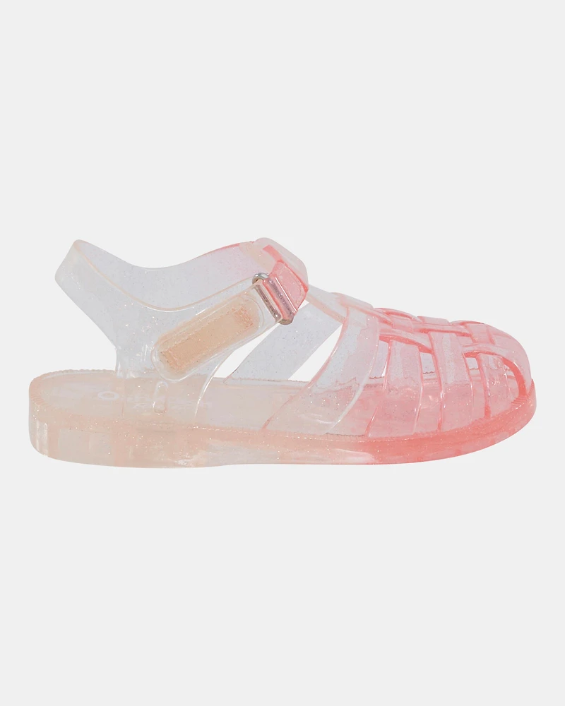 Toddler Girl Casual Jelly Fisherman Sandals - Pink