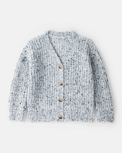 Toddler Girl Cardigan Sweater - Grey