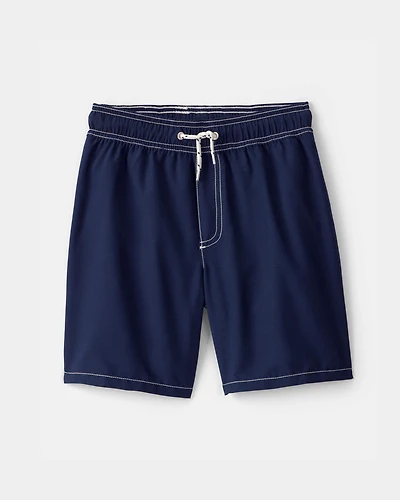 Boys Swim Trunks - Navy Blue
