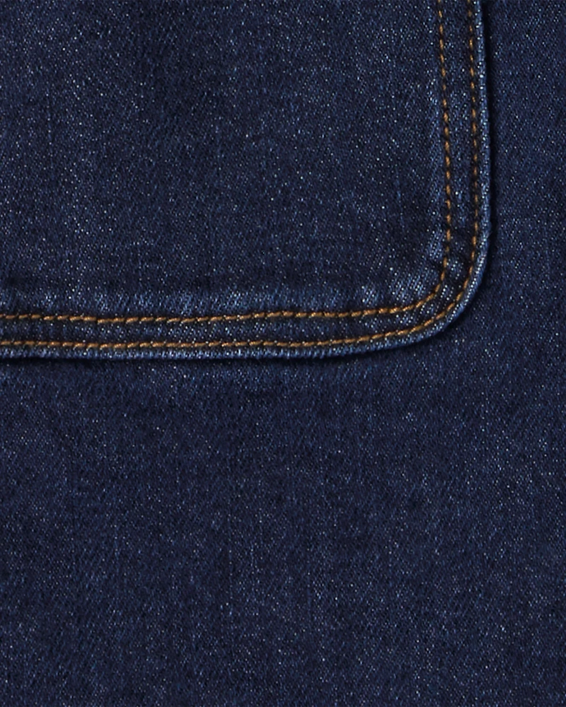 Girls Denim Skirtall - Blue