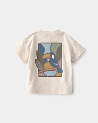 Baby Boy 2-Piece Toucan Solid Short-Sleeve Top & Short Set - Green/White